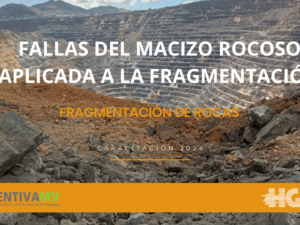 Fallas del Macizo Rocoso Aplicada a la Fragmentación